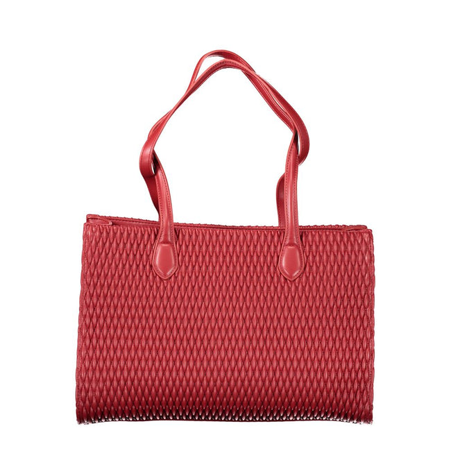 Mario Valentino Red Polyethylene Women Handbag Mario Valentino