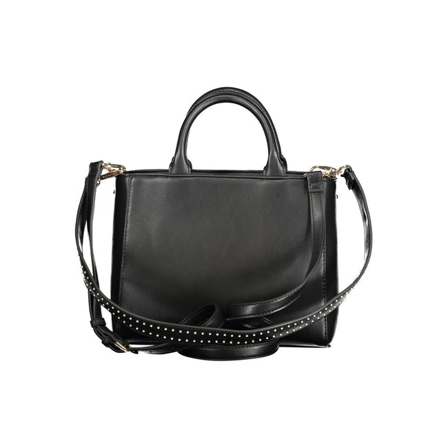Mario Valentino Black Polyethylene Women Handbag Mario Valentino