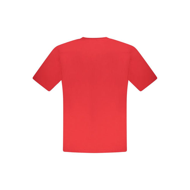 North Sails Red Cotton Men T-Shirt North Sails