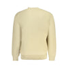 Hugo Boss Beige Cotton Men Sweater Hugo Boss