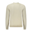 Hugo Boss Beige Cotton Men Sweater Hugo Boss