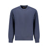 Hugo Boss Blue Cotton Men Sweater Hugo Boss