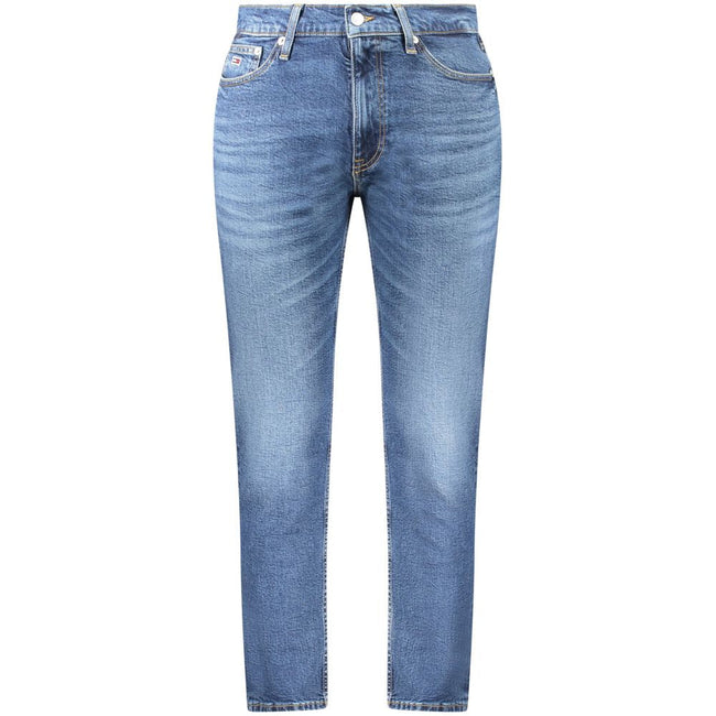Tommy Hilfiger Blue Cotton Men Jeans Tommy Hilfiger