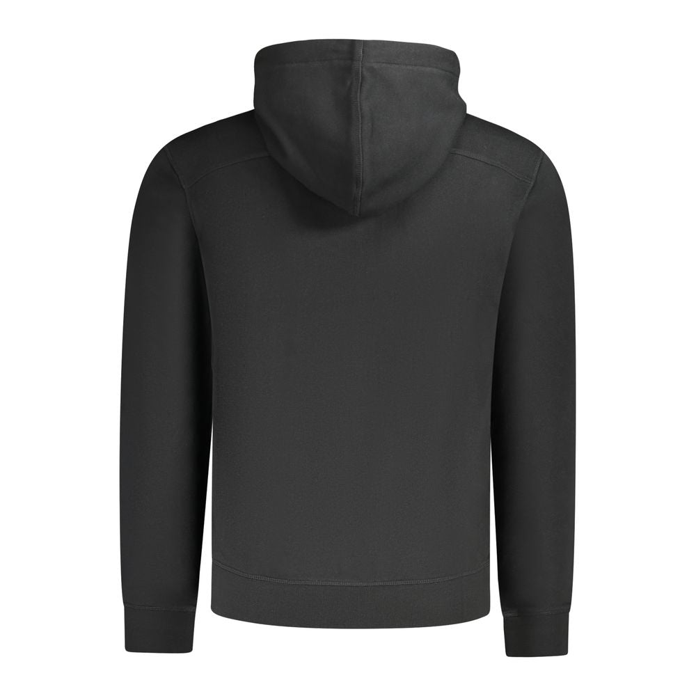 Hugo Boss Black Cotton Men Sweater Hugo Boss