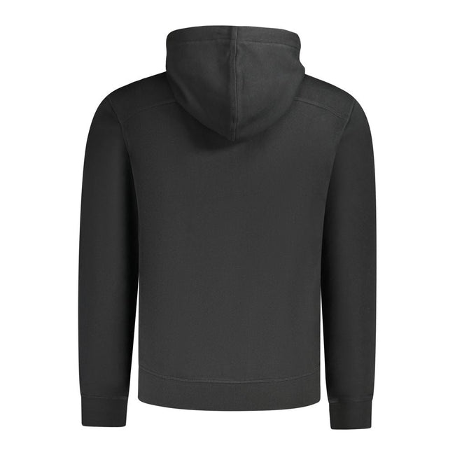 Hugo Boss Black Cotton Men Sweater Hugo Boss