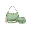 Mario Valentino Green Polyethylene Handbag Mario Valentino