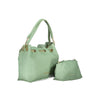 Mario Valentino Green Polyethylene Handbag Mario Valentino