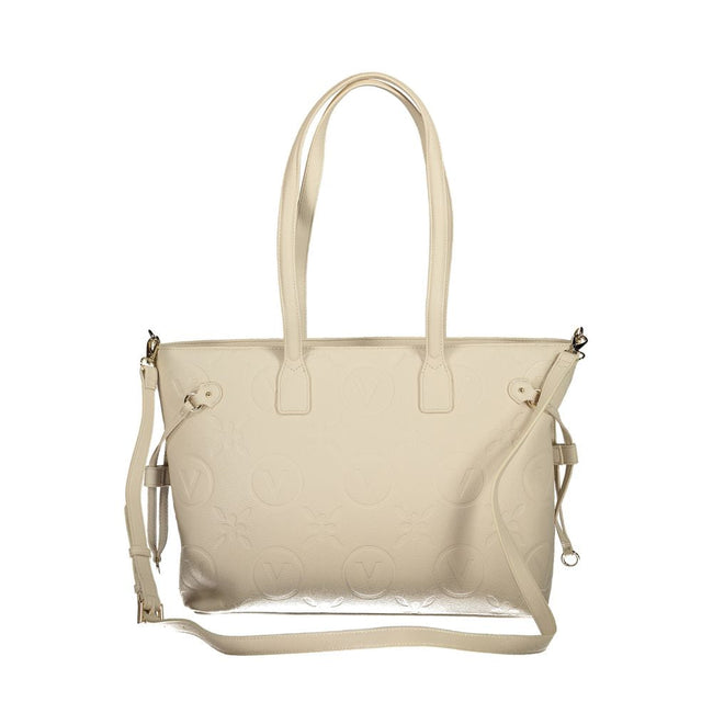 Mario Valentino Beige Polyethylene Handbag Mario Valentino