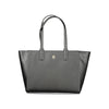 Tommy Hilfiger Black Recycled Polyester Women Handbag Tommy Hilfiger