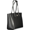 Tommy Hilfiger Black Recycled Polyester Women Handbag Tommy Hilfiger