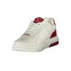 Tommy Hilfiger Red Leather Men Sneaker Tommy Hilfiger