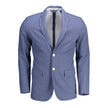 Gant Blue Cotton Men Jacket Gant