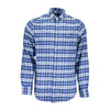 Gant Blue Cotton Men Shirt Gant