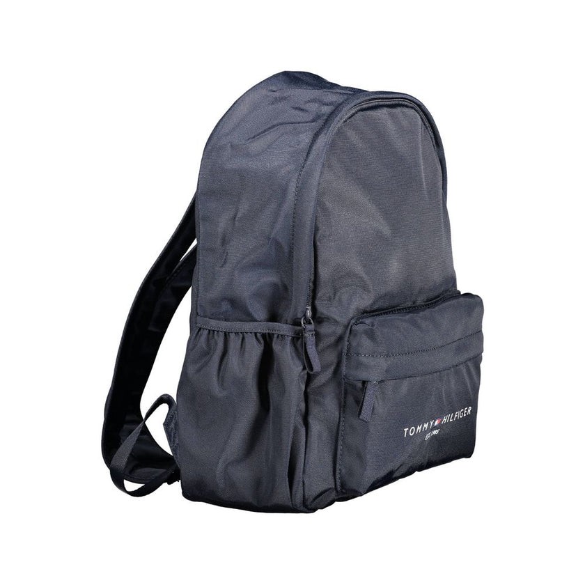 Tommy Hilfiger Blue Polyester Men Backpack Tommy Hilfiger