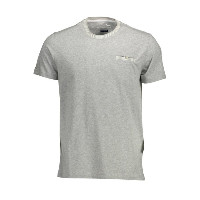 Harmont & Blaine Brown Cotton Men T-Shirt Harmont & Blaine