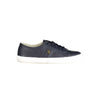 Ralph Lauren Blue Leather Women Sneaker Ralph Lauren