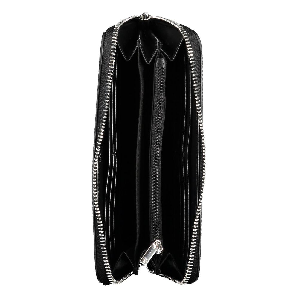Tommy Hilfiger Black Polyethylene Women Wallet Tommy Hilfiger