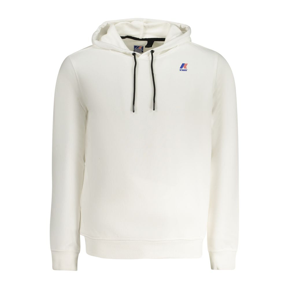 K-WAY White Cotton Men Sweater K-WAY
