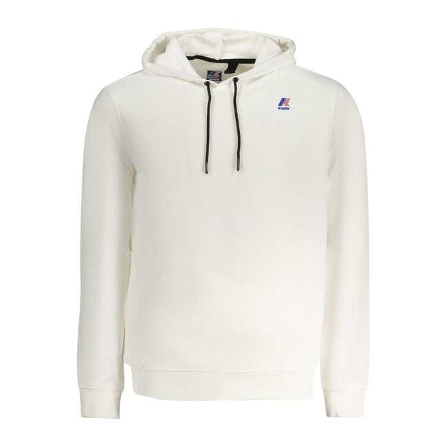 K-WAY White Cotton Men Sweater K-WAY