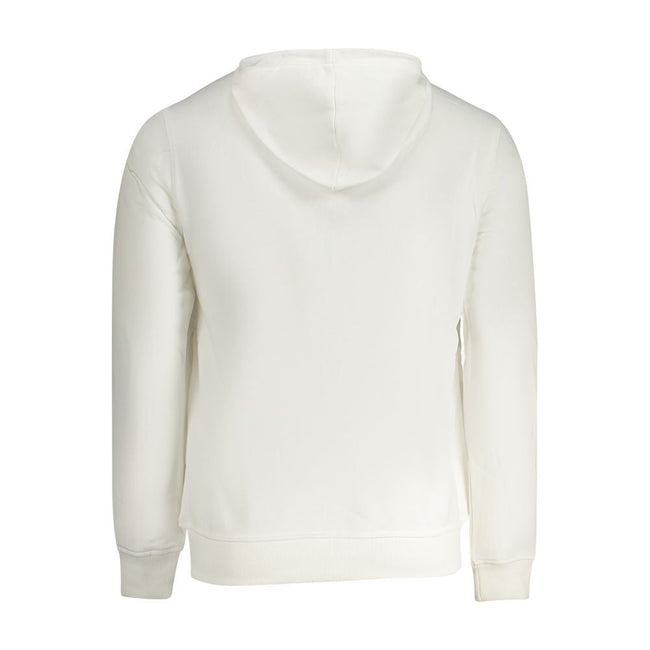 K-WAY White Cotton Men Sweater K-WAY