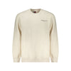 Tommy Hilfiger Beige Cotton Men Sweater Tommy Hilfiger