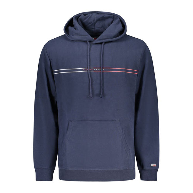 Tommy Hilfiger Blue Cotton Men Sweater Tommy Hilfiger
