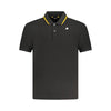 K-WAY Black Cotton Polo Shirt K-WAY