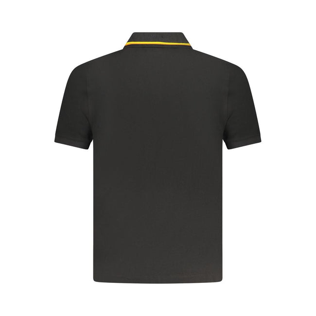 K-WAY Black Cotton Polo Shirt K-WAY