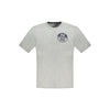 North Sails Brown Cotton Men T-Shirt North Sails