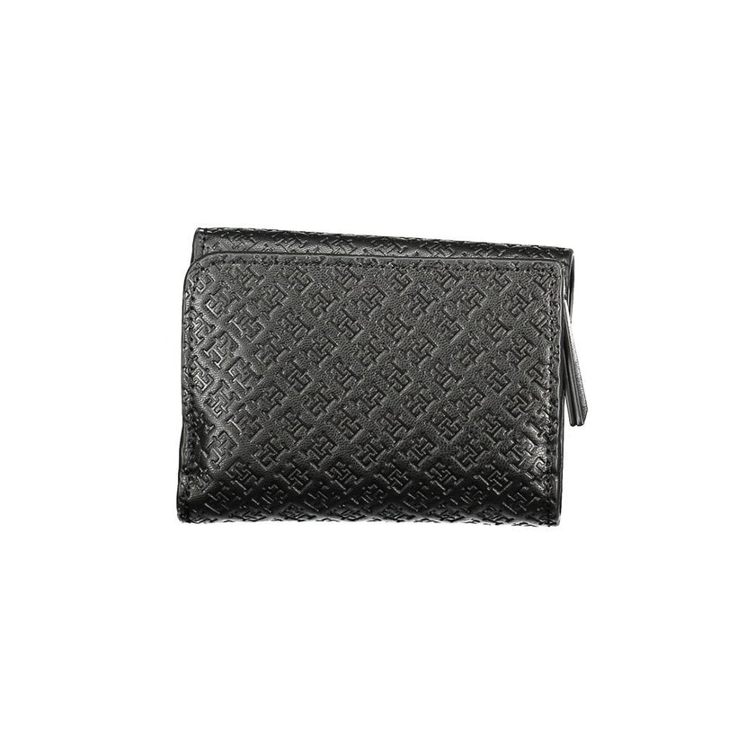 Tommy Hilfiger Black Polyethylene Women Wallet Tommy Hilfiger