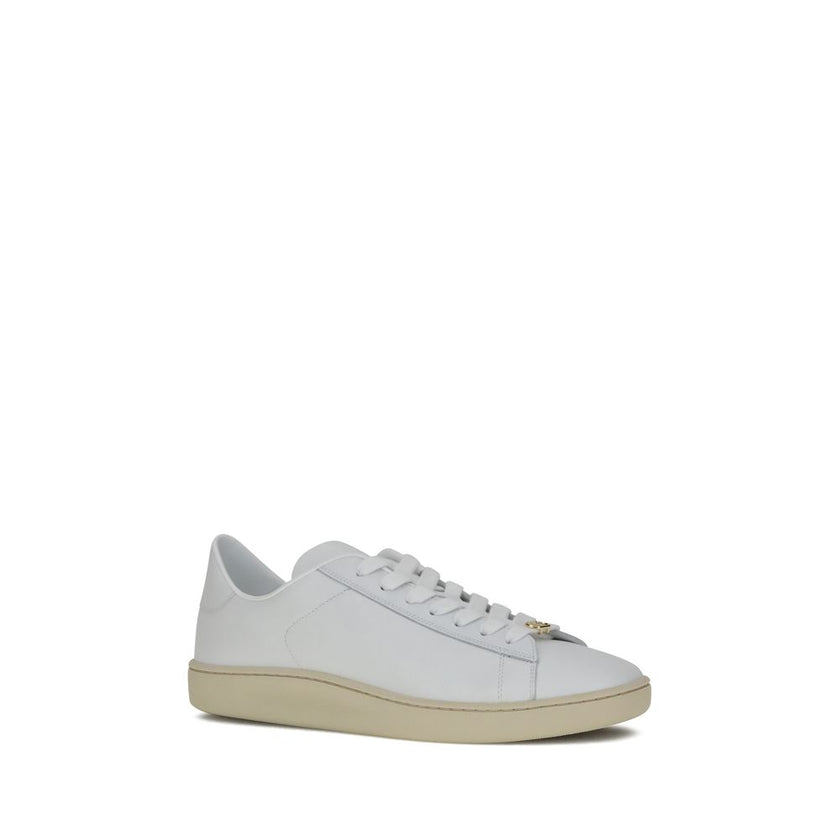 Valentino Garavani White Calf Leather Bos Taurus Low Top Sneakers Valentino Garavani