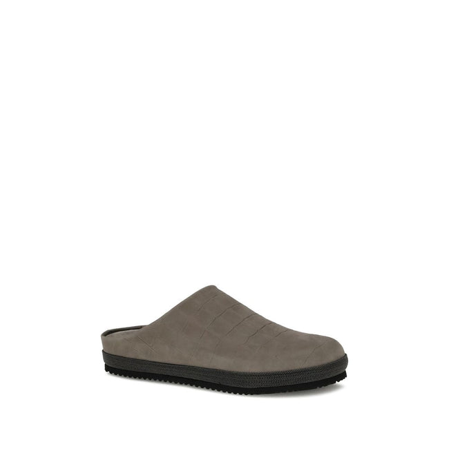 Brunello Cucinelli Leather Mules Brunello Cucinelli