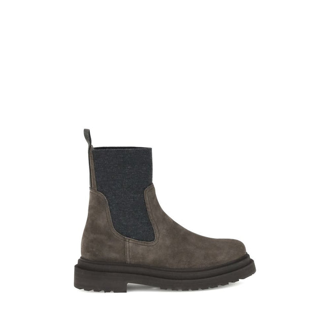 Brunello Cucinelli Suede Ankle Boots Brunello Cucinelli