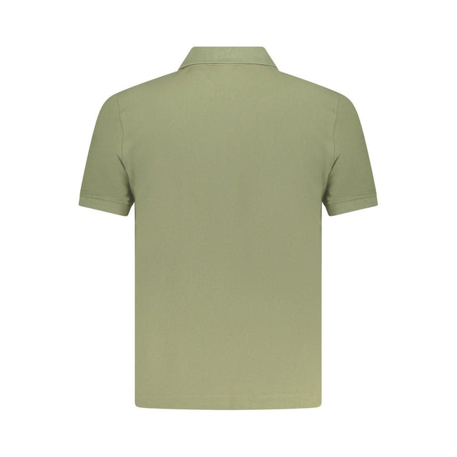 K-WAY Green Cotton Polo Shirt K-WAY