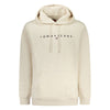Tommy Hilfiger Beige Cotton Men Sweater Tommy Hilfiger