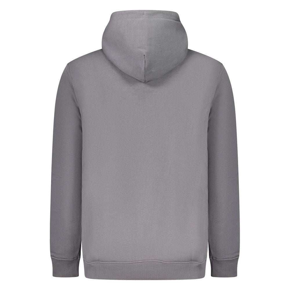 Tommy Hilfiger Gray Cotton Men Sweater Tommy Hilfiger