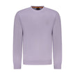 Hugo Boss Purple Cotton Men Sweater Hugo Boss