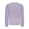 Hugo Boss Purple Cotton Men Sweater Hugo Boss