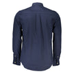 North Sails Blue Cotton Men Shirt North Sails