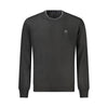 North Sails Black Wool Men Sweater North Sails