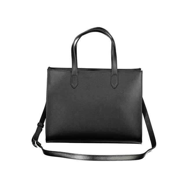 Mario Valentino Black Polyethylene Handbag Mario Valentino