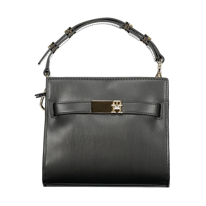 Tommy Hilfiger Black Polyethylene Women Handbag Tommy Hilfiger