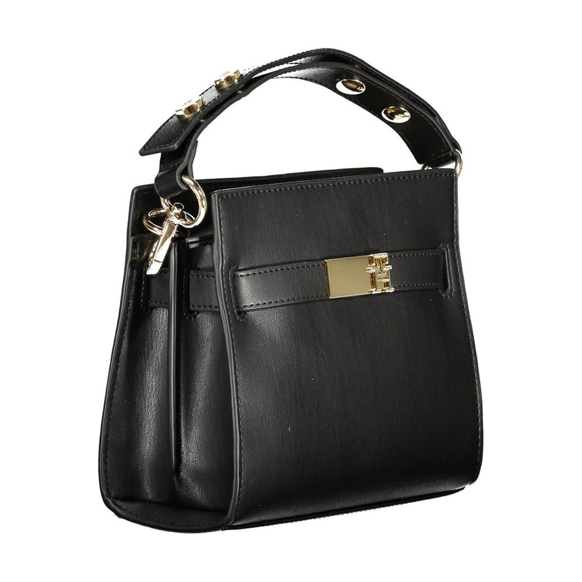 Tommy Hilfiger Black Polyethylene Women Handbag Tommy Hilfiger
