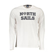 North Sails White Cotton Men T-Shirt North Sails