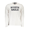North Sails White Cotton Men T-Shirt North Sails