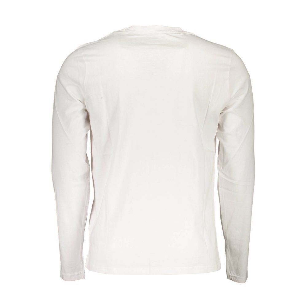 North Sails White Cotton Men T-Shirt North Sails