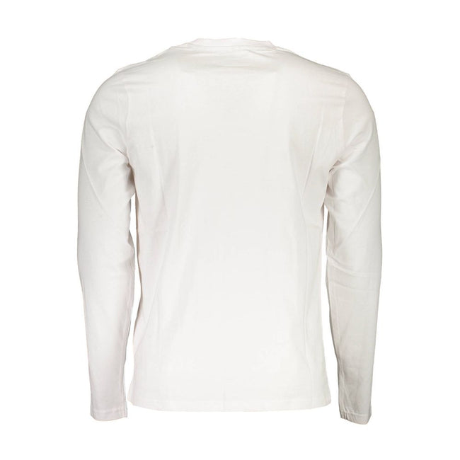 North Sails White Cotton Men T-Shirt North Sails