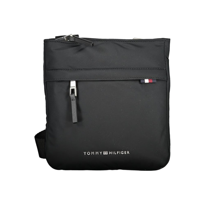 Tommy Hilfiger Black Polyester Men Shoulder Bag Tommy Hilfiger