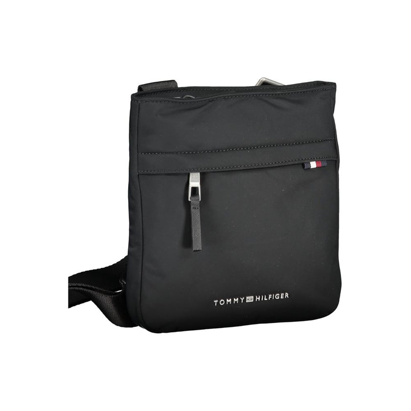 Tommy Hilfiger Black Polyester Men Shoulder Bag Tommy Hilfiger