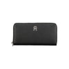 Tommy Hilfiger Sleek Black Multipurpose Wallet Tommy Hilfiger